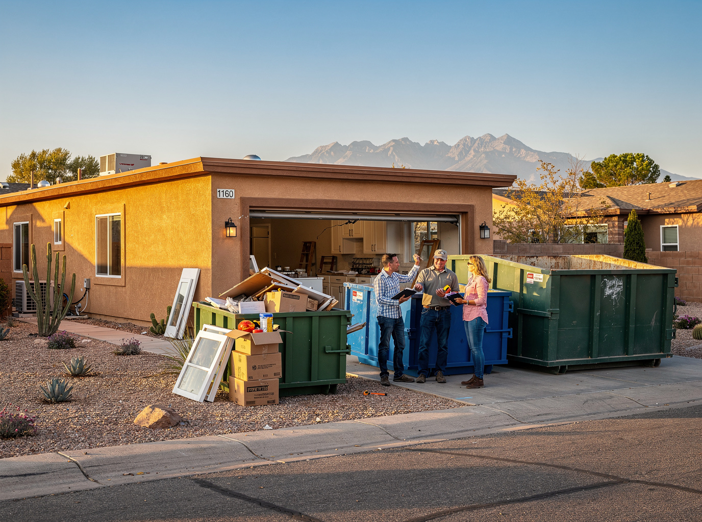 Choosing Dumpster Size for Kitchen Remodels in Albuquerque Homes